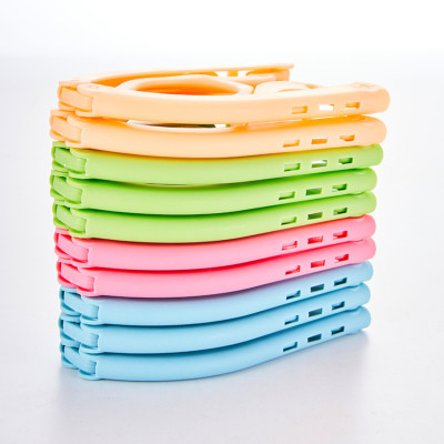 Móc treo quần áo gập gọn Suncojia, móc treo quần áo di động đa năng đi công tác, du lịch, gói 10 cái