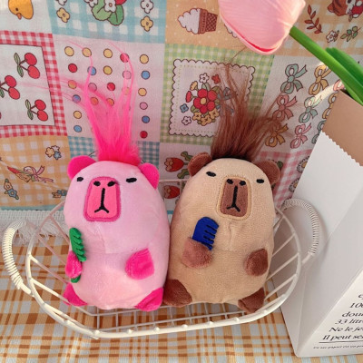 Thú nhồi bông capybara nhiều mẫu mini - Size 20 đến 22cm - Quà tặng chuột lang dễ thương êm mịn cho bé.