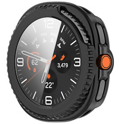 Ốp Case PC Mặt Kính Cường Lực chống va đập cho Samsung Galaxy Watch8 Classic 46mm - Hàng Chính Hãng