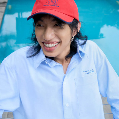 Áo sơ mi tay dài nam thêu túi Form Loose - RT 10S25SHL030 | ROUTINE CÀ MAU