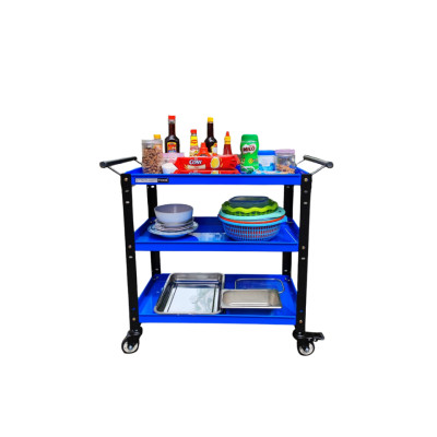 Xe đẩy thức ăn 3 tầng thép sơn tĩnh điện Stronger Tool