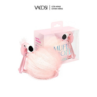 Bông Tắm Hồng Hạc VACOSI BATH SPONGE, FLAMINGO - BP62