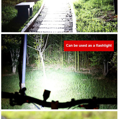 Năng Lượng Mặt Trời Đa Năng Đèn Xe Đạp Có Thể Sạc Qua USB Đèn Pha Xe Đạp Đèn Led Chống Nước Đèn Xe Đạp 3 Chế Độ LED Mountain Đèn Trước Xe Đạp Với 5 Chế Độ 120dB Còi Xe Đạp - Hàng Chính Hãng dododios