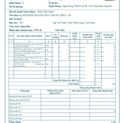 Viên hỗ trợ suy giãn tĩnh mạch Henry Blooms Horse Chestnut 1500ml 30 viên