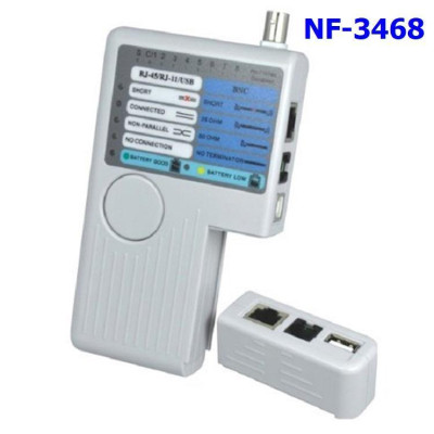 Máy Test Mạng NF3468 đo test cáp mạng cáp RJ45 test cáp đồng trục BNC chuyên nghiệp