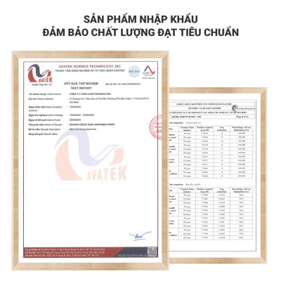 Combo Xịt khử khuẩn bệ ngồi bồn cầu Su Star, loại bỏ 99.999% vi khuẩn trong 10 giây 50ml