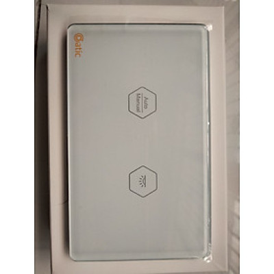 Công Tắc Cầu Thang Wifi Datic Hunocnic màu trắng cảm ứng điều khiển từ xa, giong nói qua điện thoại