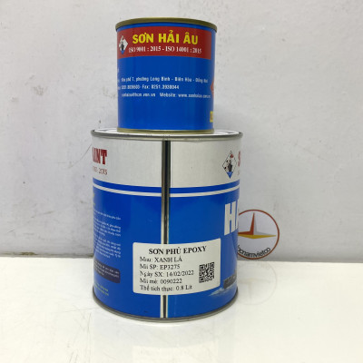 Sơn epoxy Hải Âu màu xanh lá EP275 1L/Bộ