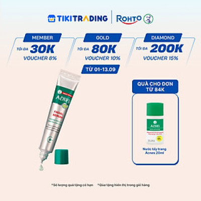 Serum chấm mụn chuyên biệt cho da mụn ở tuổi trưởng thành Acnes 25+ Facial Serum 20ml