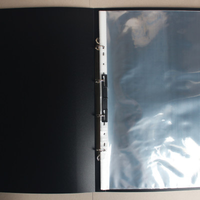 [ Kích Thước A3 ] Bìa Còng Nhẫn 2F5 Size  A3 Đựng Hồ Sơ Bản Vẽ Chống Thấm Nước Kèm 10 Tờ Bìa Lỗ A3 Dày Tiện Dụng Kidario