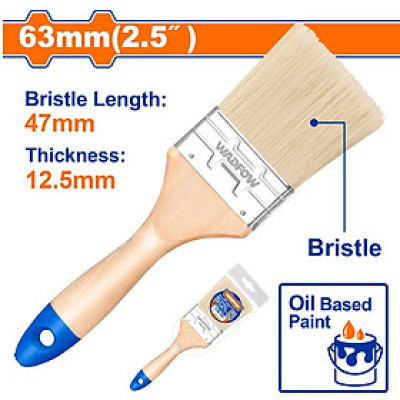 [CHÍNH HÃNG] Cọ sơn dầu 2.5"(63mm) WPB2925 WADFOW 