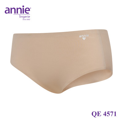 Quần lót nữ đúc su không đường may lưng cao annie lingerie QE 4571 mềm mịn co giãn 4 chiều