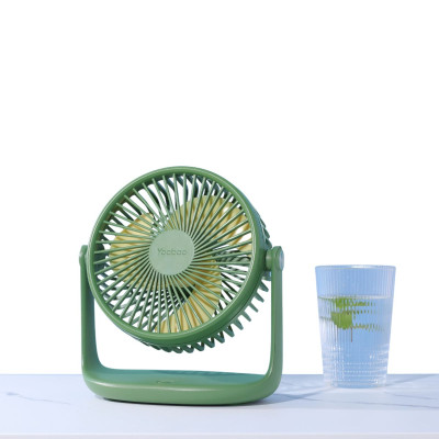 Quạt sạc Yoobao F2 PRO pin 10000mAh Chạy Liên Tục 50h, quạt bàn pin sạc cho học sinh - hàng chính hãng