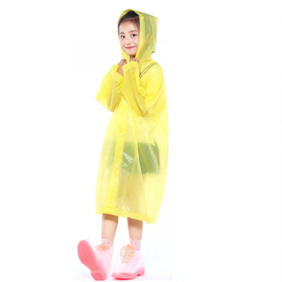 Áo mưa chất lượng cao cho bé 4-13 tuổi - Giao màu ngẫu nhiên