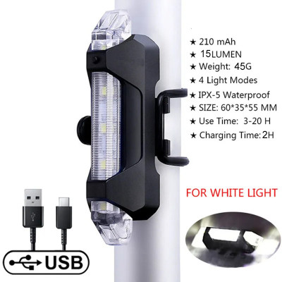 Đèn đuôi xe đạp cảnh báo ban đêm sạc USB đạp xe không thấm nước - đèn chiếu hậu xe đạp, đèn cảnh báo nhấp nháy, Đèn hậu xe đạp thể thao loại mới cao cấp,đèn xe đạp hậu led gắn sau xe cảnh báo an toàn có thể sạc lại - Hàng Chính hãng dododios