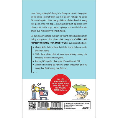 Sách - Chiến Lược Phân Phối Hàng Hóa Tuyệt Vời - Ryoichi Kakui - VanLangBooks