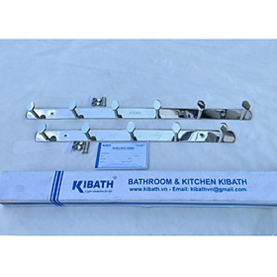 Móc Áo Kibath Hình Kim Cương Dài 50cm và 60cm Inox 304 KB-422