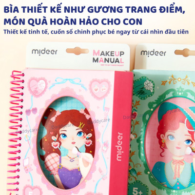 Sổ Tay Tập Trang Điểm Và Thiết Kế Trang Sức Mideer Make up Manual, Đồ Chơi Cho Bé Từ 5 Tuổi