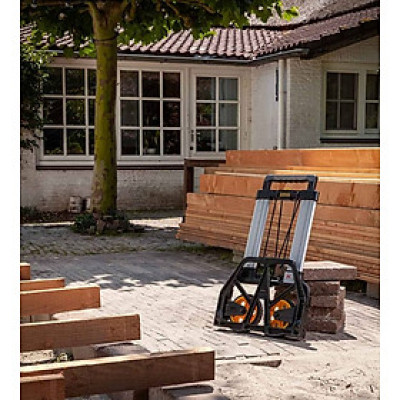 Xe đẩy hàng 2 bánh tính năng gấp gọn, khung nhôm Stanley Fatmax USA FXWT-706 tải trọng 125kgs