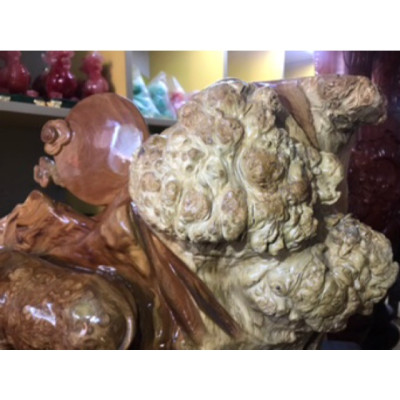 Tượng Gỗ Mỹ Nghệ Chạm Con Trâu Gỗ Đứng Chầu Nguyệt Vip đẹp size dài 55cm Cao 32cm Sâu 25cm Anh Chị Trưng Phòng Khách ở Nhà Công Ty Quà Tặng ý nghĩa ạ