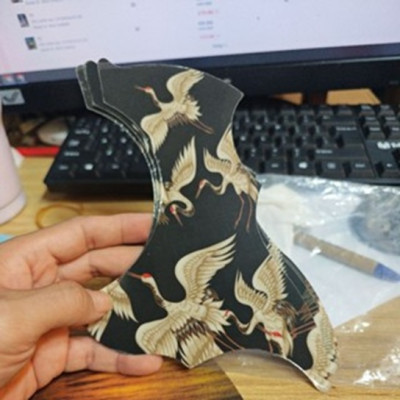 Miếng Dán Chống Trầy Guitar Acoustic – Thiết Kế 3D Phong Cảnh