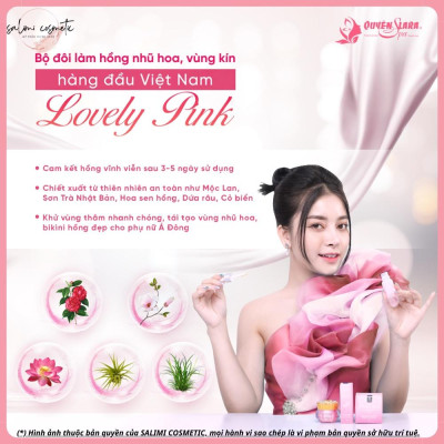 Kem Làm Hồng Nhũ Hoa & Bikini LOVELY PINK, Chăm Sóc Da Vùng Kín & Nhũ Hoa, Dưỡng Da Sáng Hồng