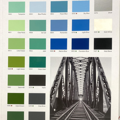 Sơn dầu Đồng Nai Donasa màu xanh 9000 3kg _ DLF 9000