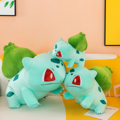 Gấu Bông Pokemon Ếch Kỳ Diệu Bulbasaur Siêu Hot (20cm--->60cm) Hàng Xịn Cao Cấp Mịn Đẹp, An Toàn Cho Người Sử Dụng