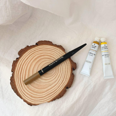 Bút Chì Sáp Kẻ Lông Mày Chống Trôi Lõi Siêu Mịn Màu Nâu Sáng Kissme Heavy Rotation Eyebrow Pencil 0,09 G