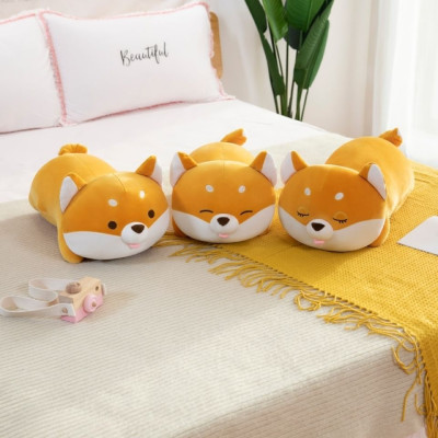Gấu bông chó Shiba biểu cảm cute - Size từ 70cm đến 95cm - Quà tặng gấu bông chó shiba êm mịn.