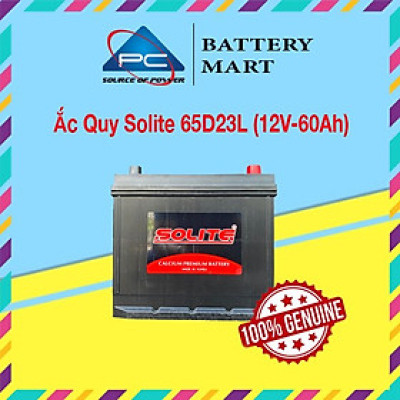 Ắc Quy Solite 65D23L (12V-60AH)