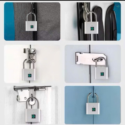 Ổ khóa cảm ứng vân tay mỗi khi ra ngoài không lo quên chìa khóa nữa 