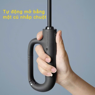 Ô Dù Gấp Gọn 10 Nan Kép - Chắc Chắn, Chống Lật, Tay Cầm Thông Minh, Chống Tia UV 99% - HÀNG CHÍNH HÃNG MINIIN
