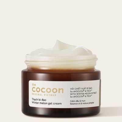 Thạch bí đao Cocoon 30ml giảm dầu và mụn thuần chay