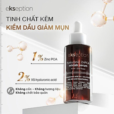 SERUM TRỊ MỤN, KIỂM SOÁT DẦU NHỜN HYALURONIC ZNPCA MIXLAB SERUM