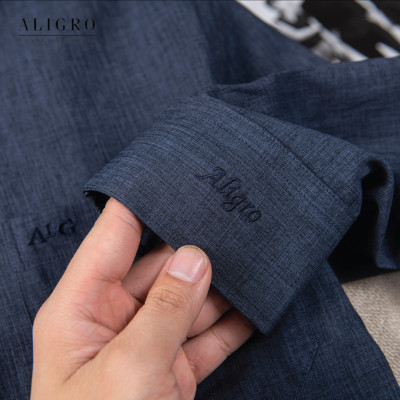 Áo sơ mi nam dài tay ALIGRO chất liệu pirma cotton mềm mịn, kiểu dáng đơn giản, tinh tế ALGS158