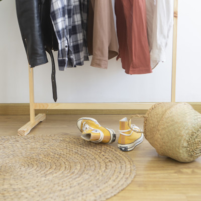 GIÁ TREO QUẦN ÁO THANH ĐƠN HÀN QUỐC SIZE M - SINGLE HANGER SIZE M