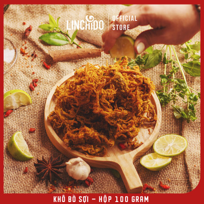Khô Bò Sợi _ Tùng Phương Du Ký _ Loại 100 Gram ( LOẠI HỘP )