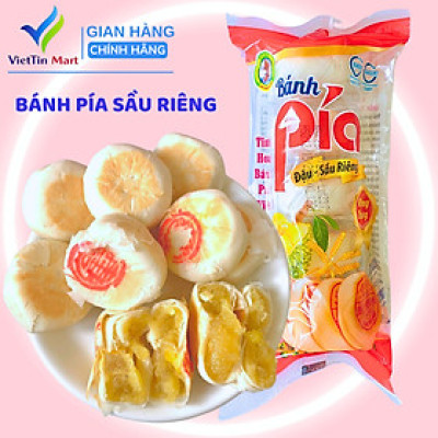 Bánh Pía Mini Nhân Đậu Xanh Sầu Riêng không trứng Vietttin Mart