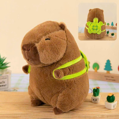 Thú nhồi bông capybara nhiều mẫu mini - Size 20 đến 22cm - Quà tặng chuột lang dễ thương êm mịn cho bé.
