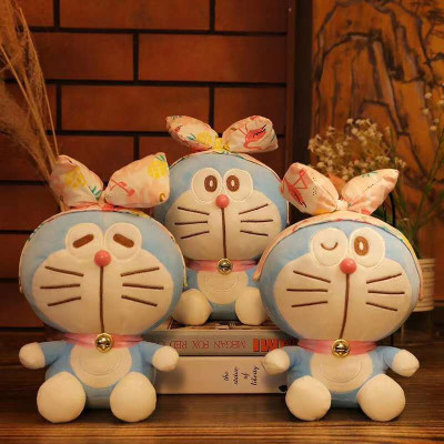 Gấu bông Doremon (doraemon) đeo nơ dễ thương mẫu mới siêu hot cưng xỉu (25cm) hàng xịn cao cấp, an toàn cho người sử dụng