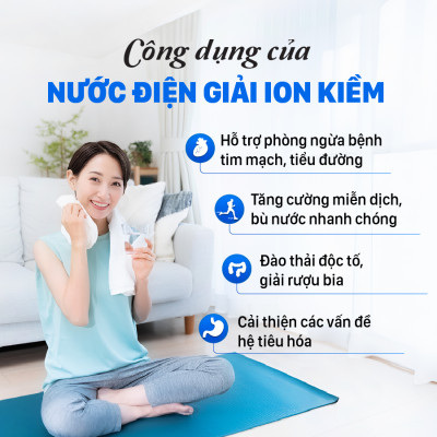 Máy Lọc Nước Điện Giải Ion Kiềm ROBOT ionMega 117 Dòng Máy Cơ - Hàng Chính Hãng