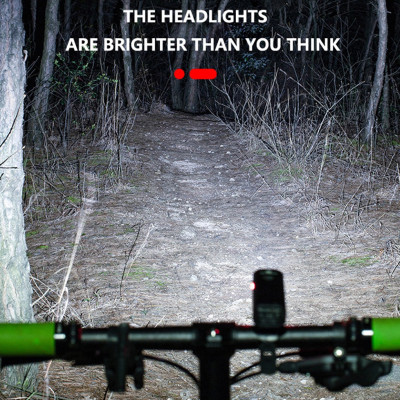 Đèn trước xe đạp T6 LED 10W 800LM dùng pin sạc - đèn xe đạp Bike Light - Hàng chính hãng