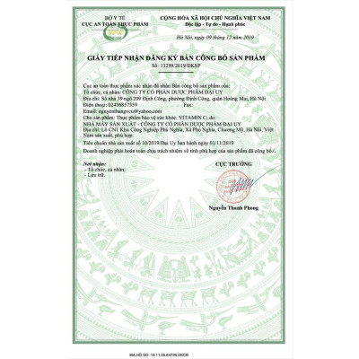 Vitamin E Đại Uy (Hộp 100 Viên)