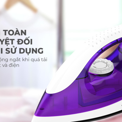 Bàn Là Khô SUNHOUSE SHD2011 - Hàng Chính Hãng