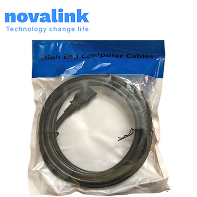 Dây nguồn 3 chấu dùng cho UPS, Server, PC dài 1.5m, 3m. Tiết diện lõi đồng 3Gx 1.31mm, chuẩn UL - Hàng chính hãng