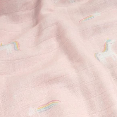 Combo 3 khăn sợi tre đa năng Sofflin (Thái Lan) size L 76x76cm - Rainbow Lane | Unicorn | Mint Cloud