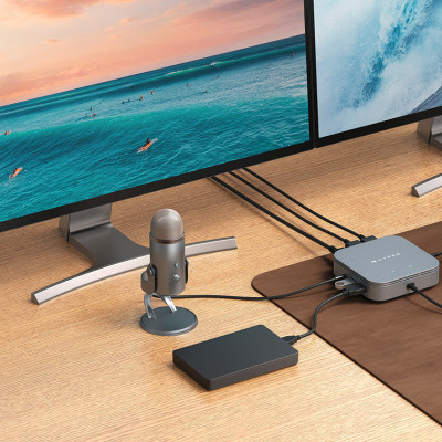 Cổng chuyển Hub HyperDrive Thunderbolt 3 Mobile Dock - HDTB3TD - Hàng chính hãng