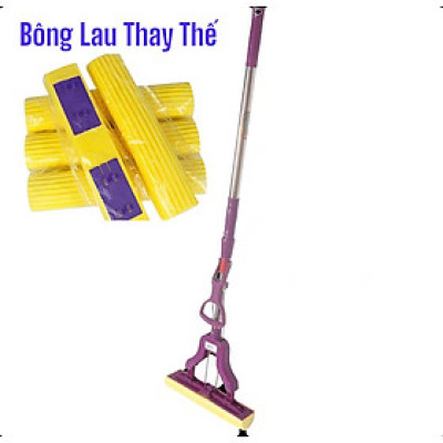 Cây lau sàn nhà thông minh PVA bằng mouse tự vắt cán tăng đơ