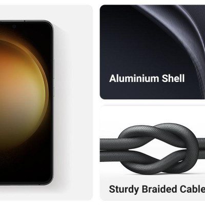 Ugreen UG90518CM230TK 10cm cho samsung google ipad Dây chuyển đổi âm thanh USB-C ra 3.5mm trả cổng sạc USB type C hỗ trợ PD 60W và Mic màu xám - HÀNG CHÍNH HÃNG